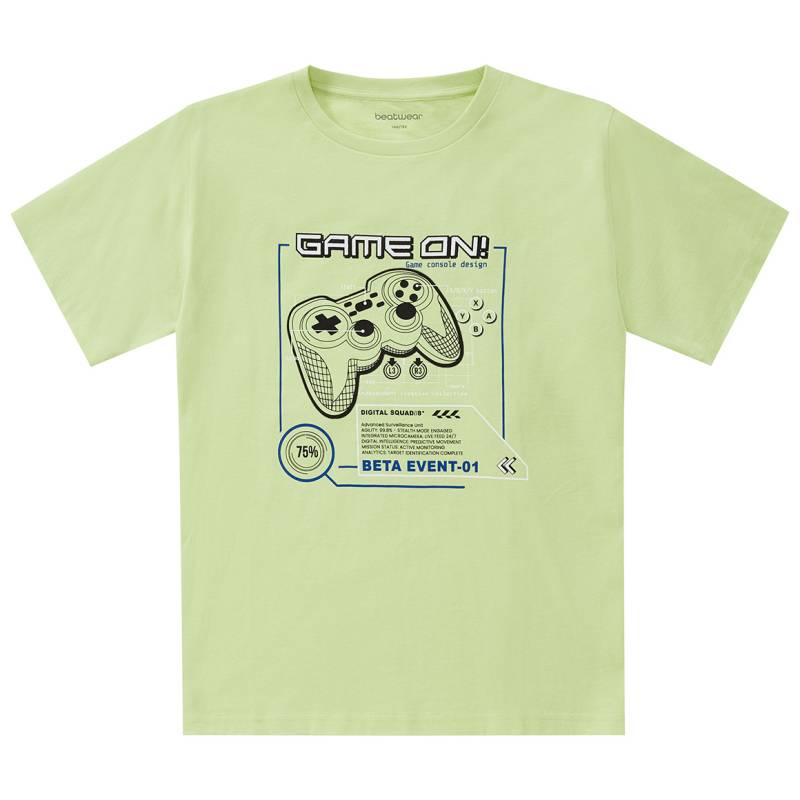 Jungen T-Shirt mit Gamer-Print Jungen T-Shirt mit Gamer-Print von Yigga