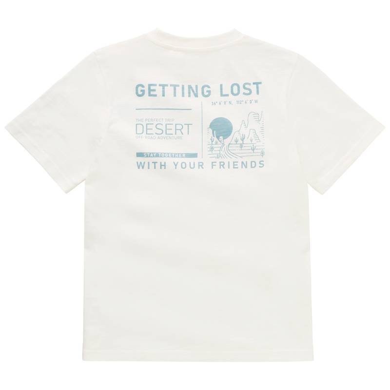 Jungen T-Shirt mit Rücken-Print von Yigga