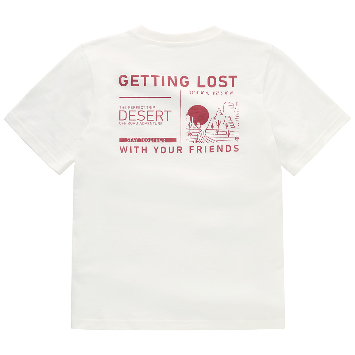 Jungen T-Shirt mit Rücken-Print von Yigga