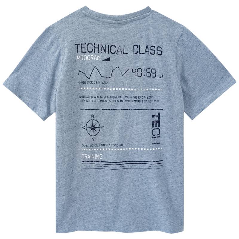 Jungen T-Shirt mit Rückenprint von Yigga