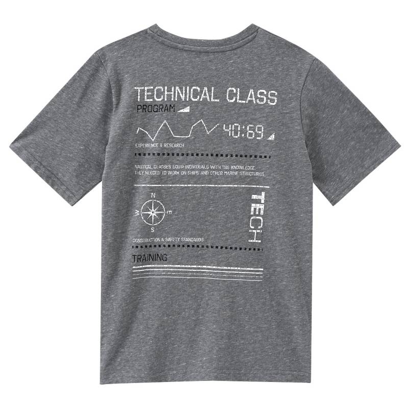 Jungen T-Shirt mit Rückenprint von Yigga