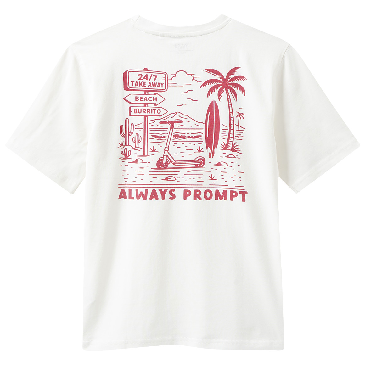 Jungen T-Shirt mit Rückenprint Jungen T-Shirt mit Rückenprint von Yigga