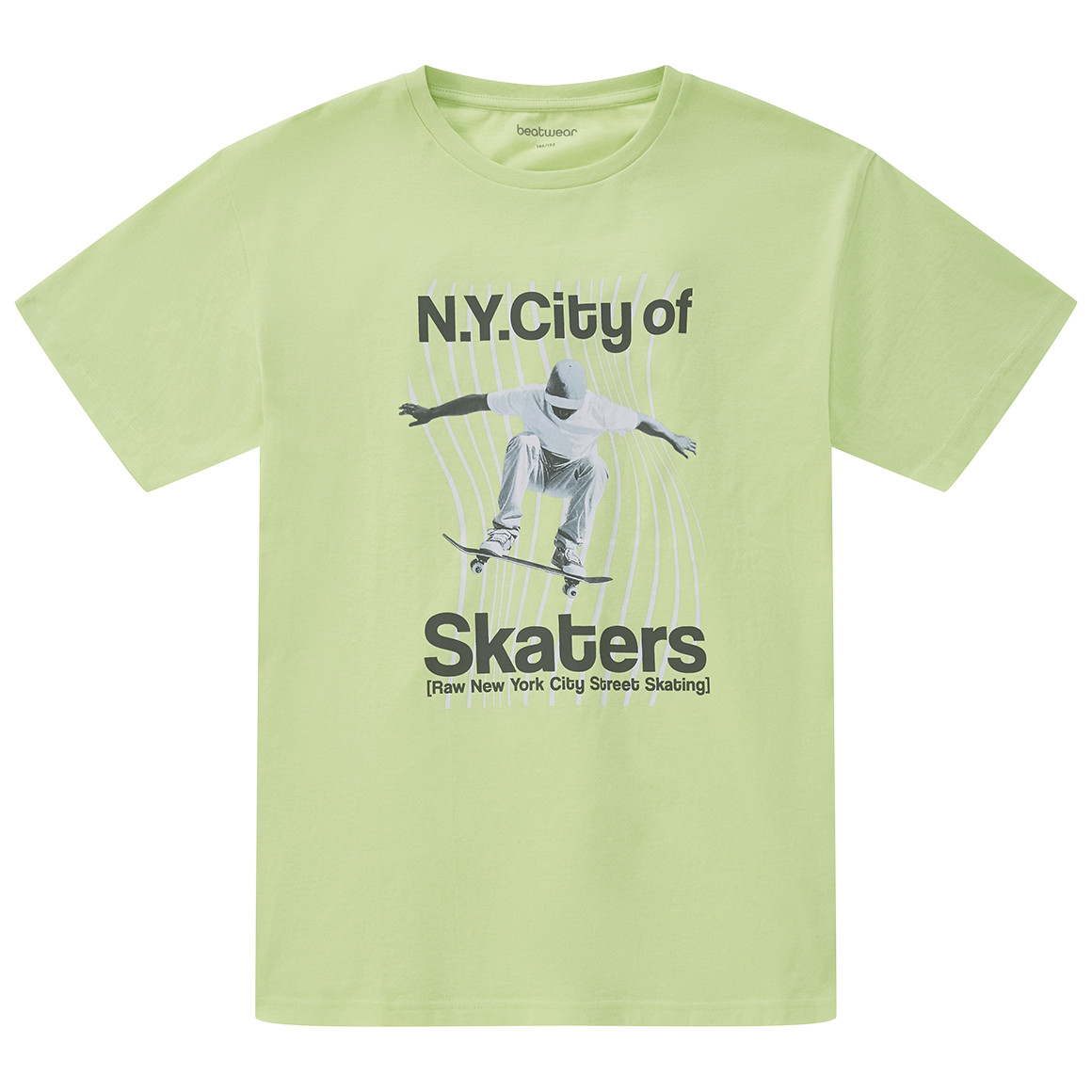 Jungen T-Shirt mit Skater-Print Jungen T-Shirt mit Skater-Print von Yigga
