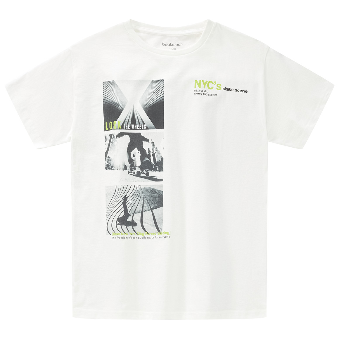 Jungen T-Shirt mit Skater-Print von Yigga