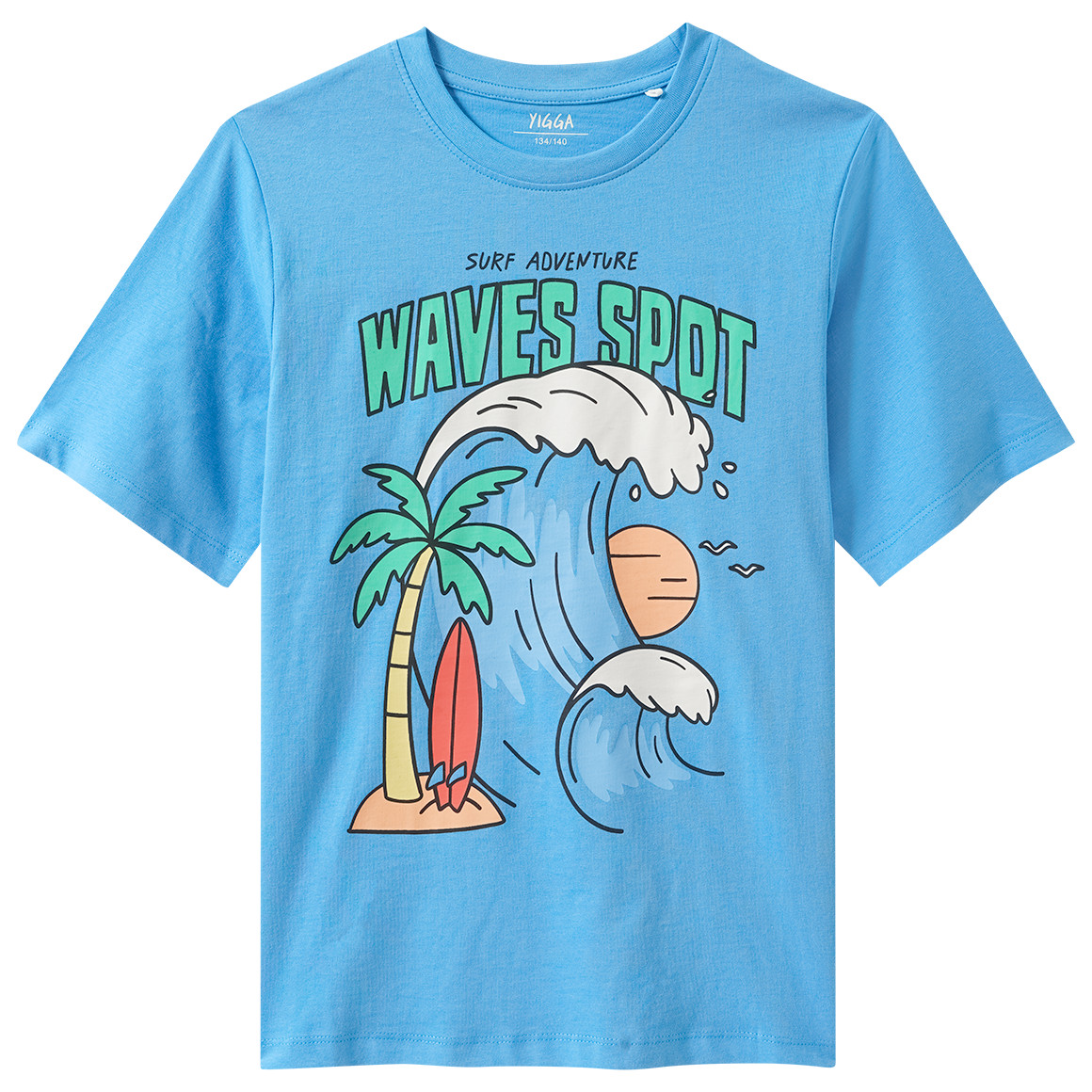 Jungen T-Shirt mit Sommer-Motiv von Yigga