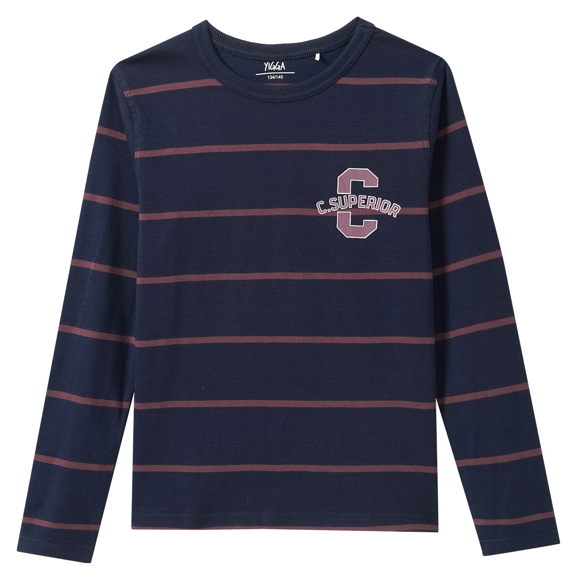 Jungen T-Shirt mit Streifen Jungen T-Shirt mit Streifen von Yigga