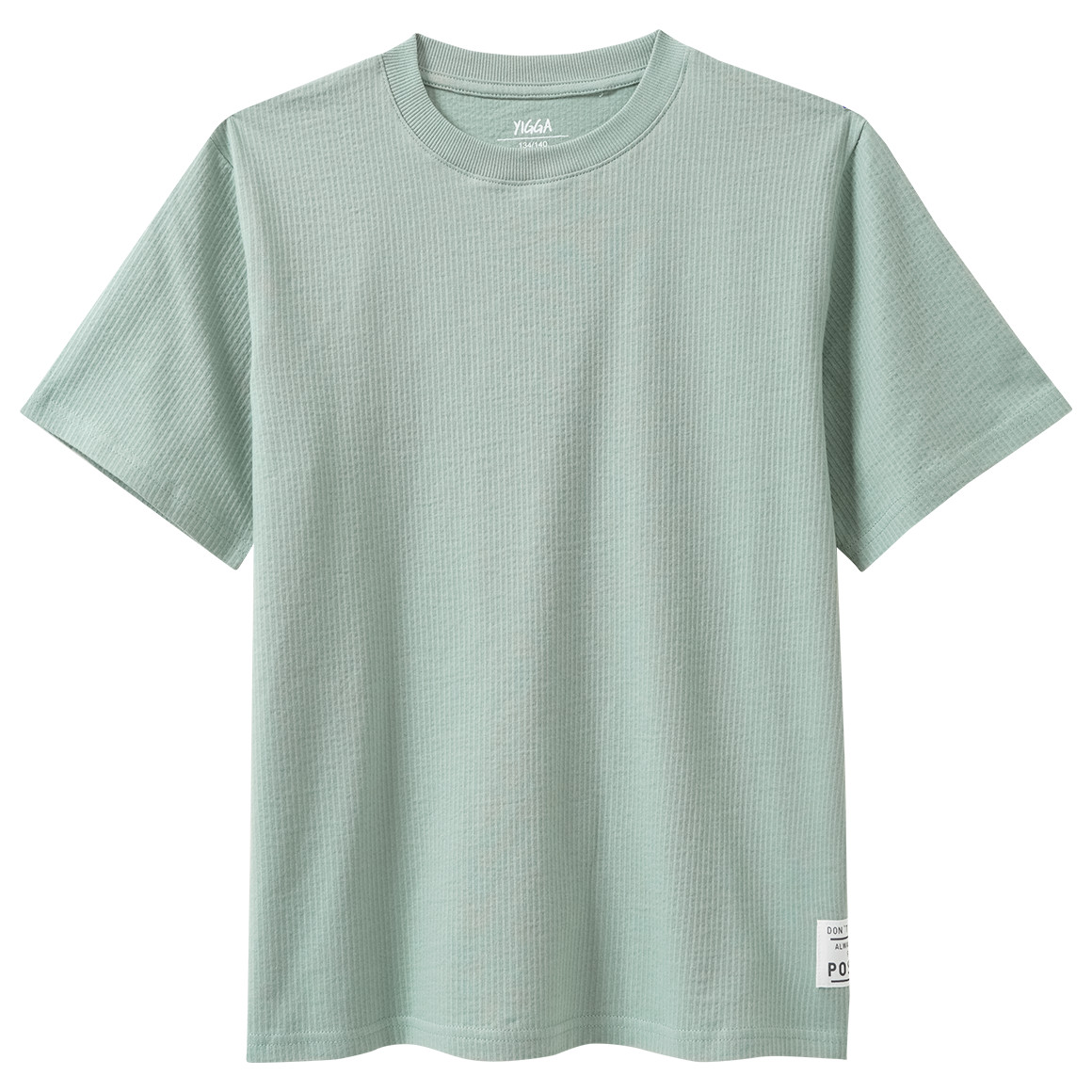 Jungen T-Shirt mit Waffelstruktur von Yigga