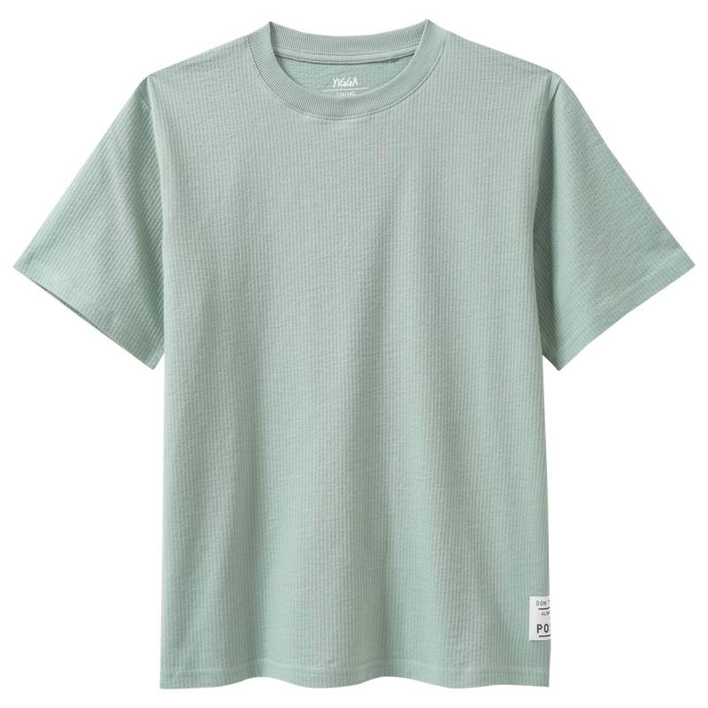 Jungen T-Shirt mit Waffelstruktur von Yigga