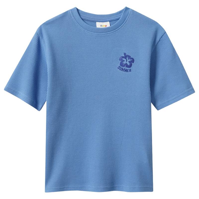 Jungen T-Shirt mit Waffelstruktur Jungen T-Shirt mit Waffelstruktur von Yigga