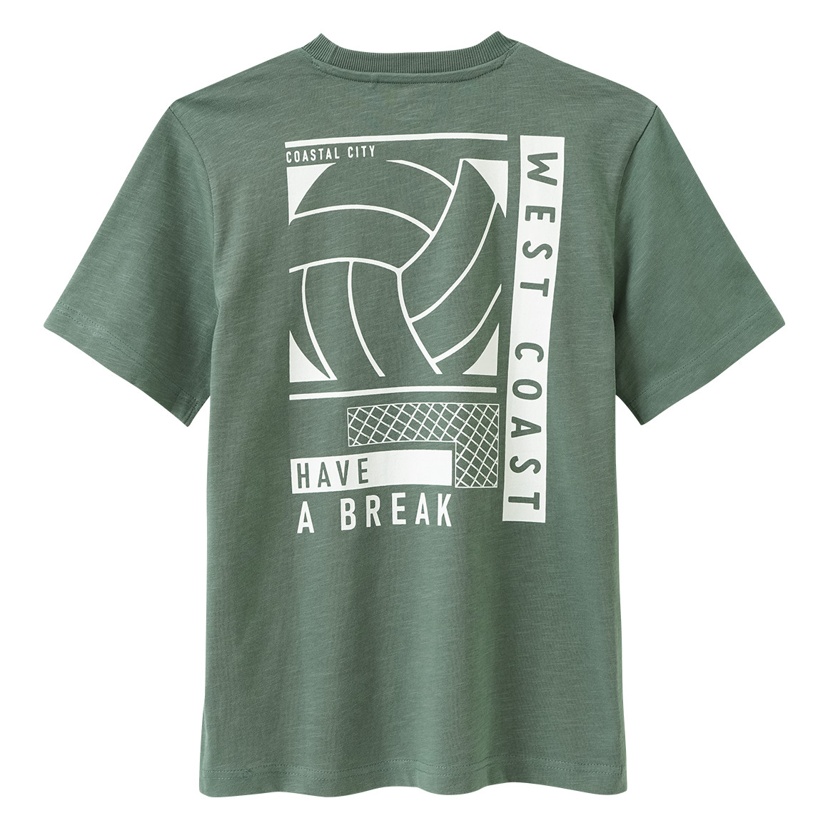 Jungen T-Shirt mit großem Print von Yigga