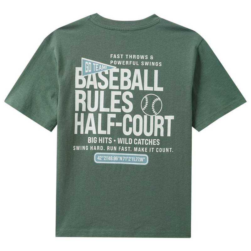 Jungen T-Shirt mit großem Rücken-Print von Yigga