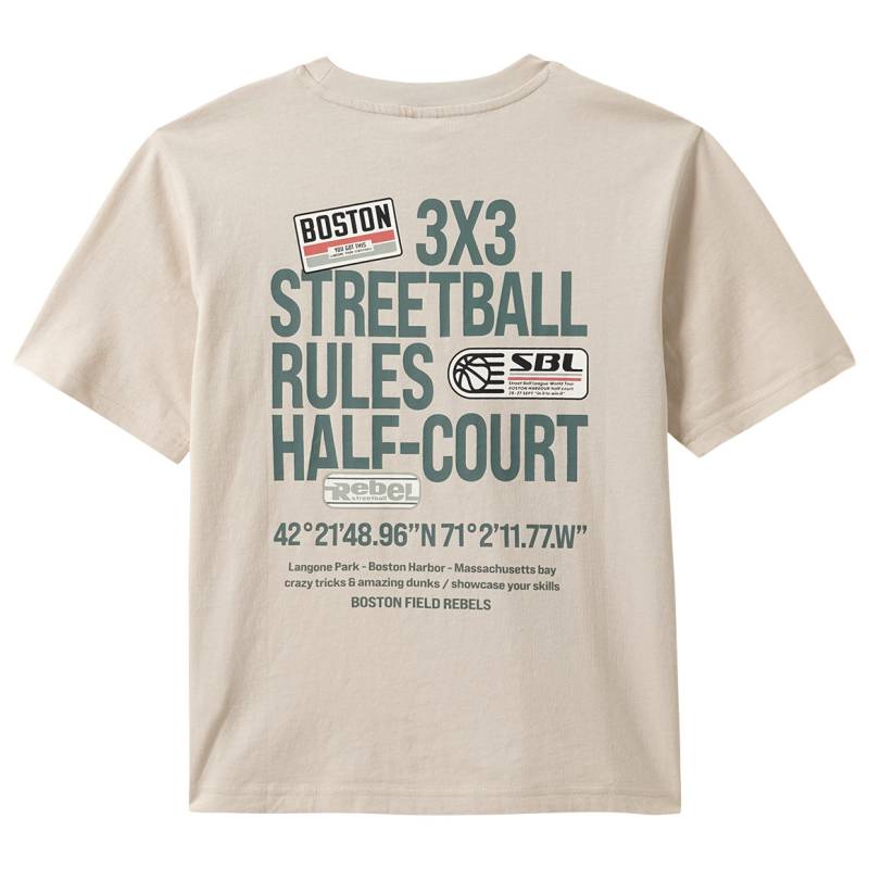 Jungen T-Shirt mit großem Rücken-Print von Yigga