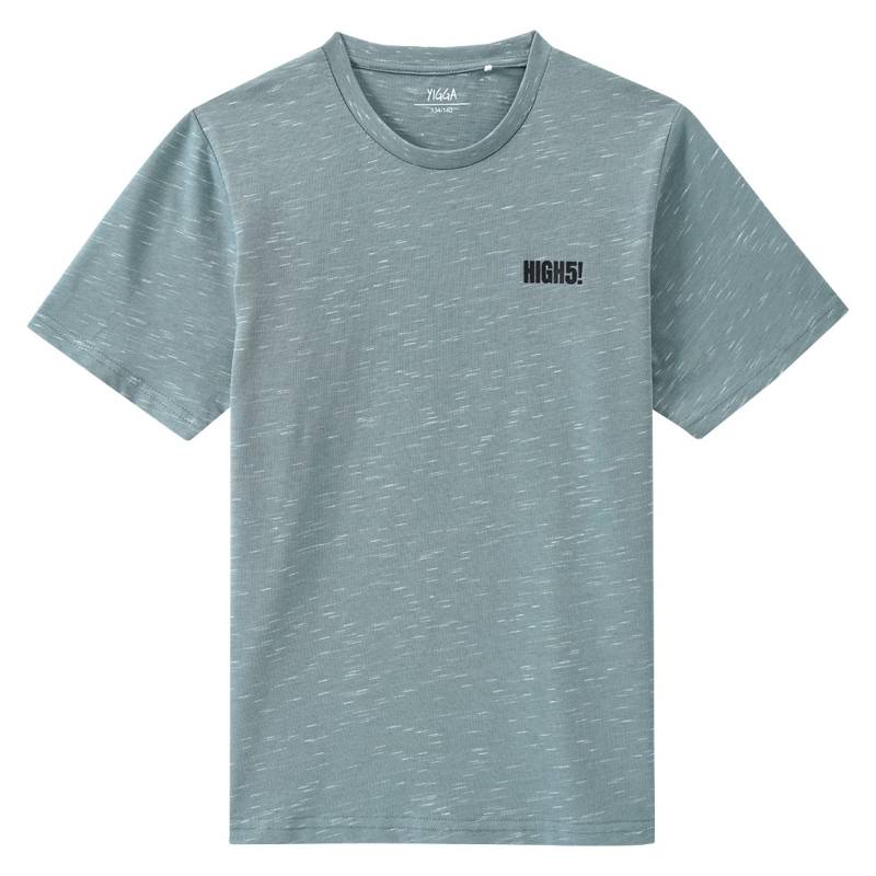 Jungen T-Shirt mit gummiertem Print von Yigga