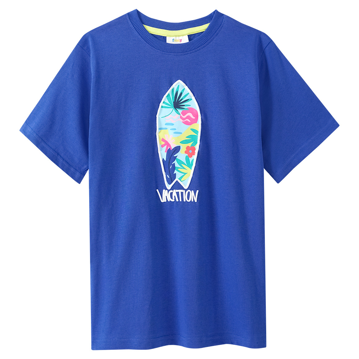 Jungen T-Shirt mit gummiertem Print von Yigga