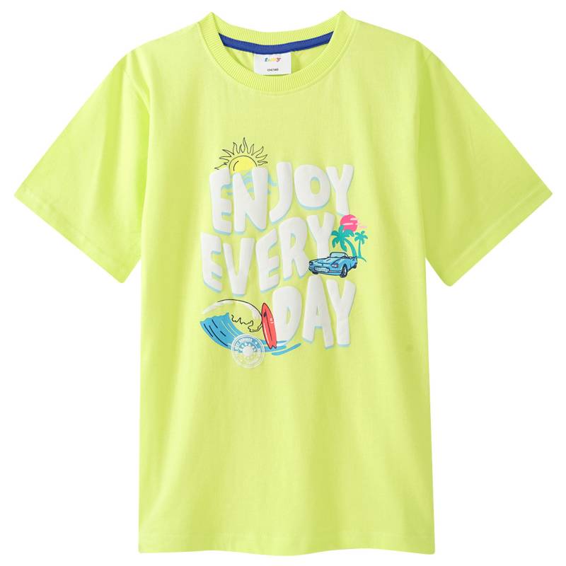 Jungen T-Shirt mit gummiertem Print von Yigga