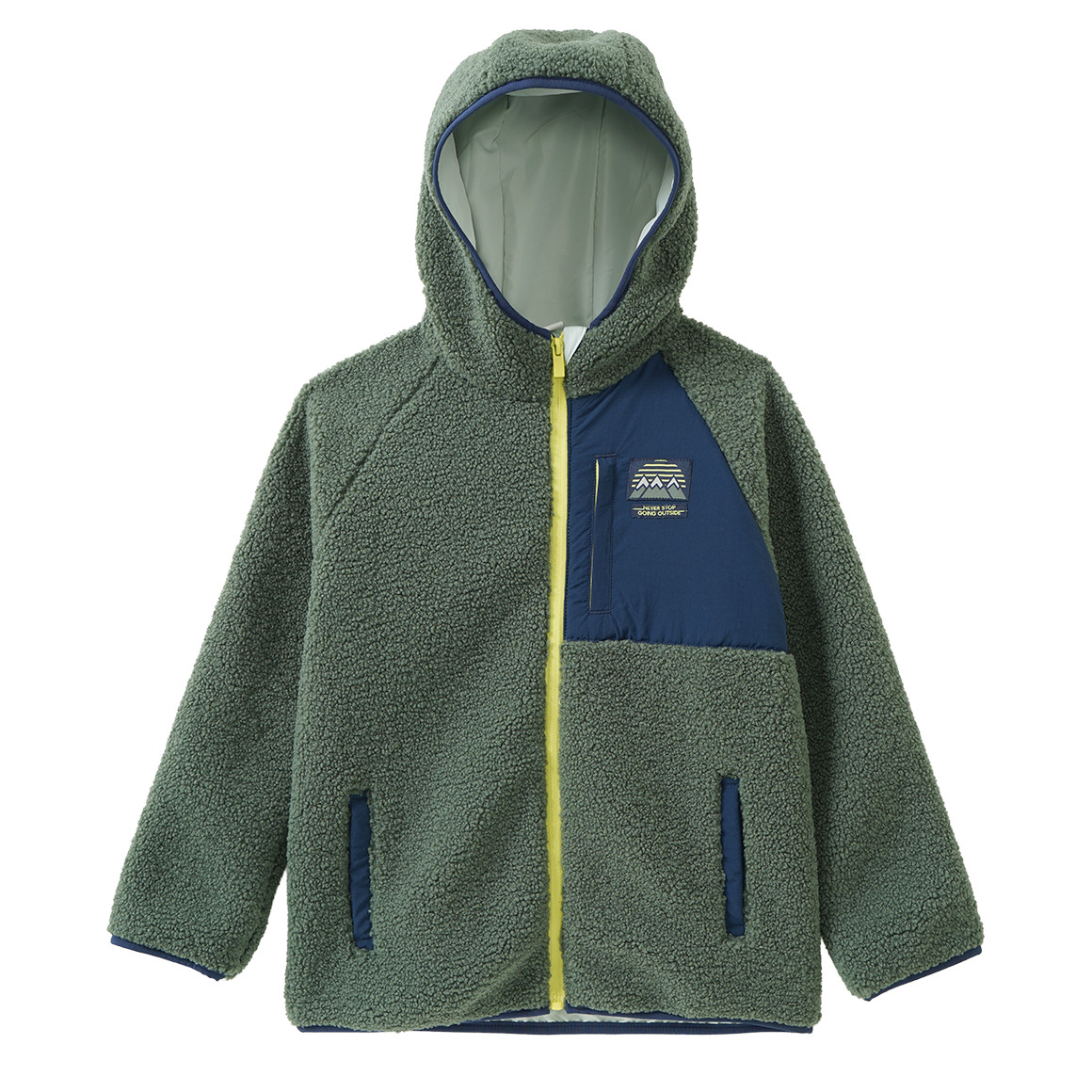 Jungen Teddyjacke mit Kapuze von Yigga