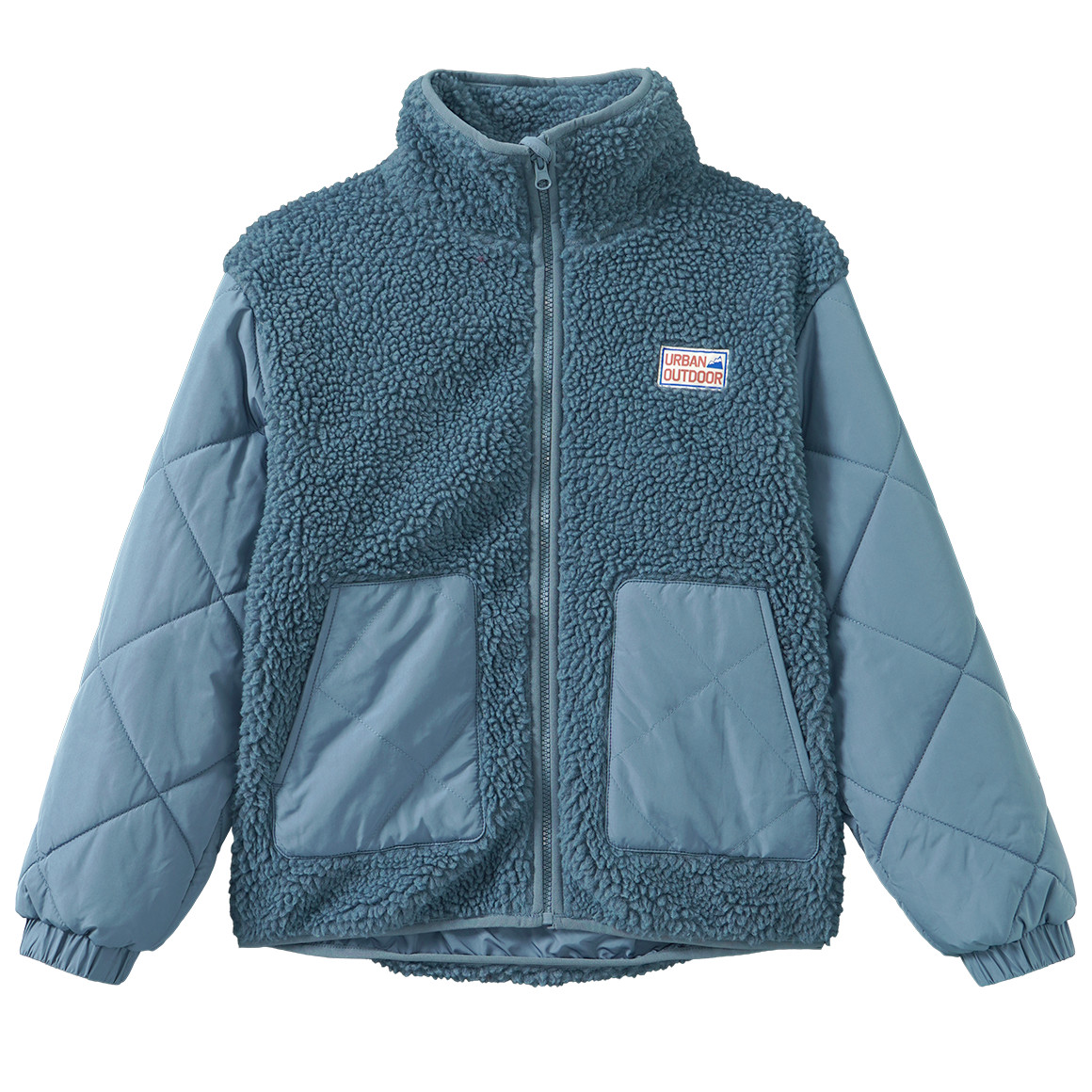 Jungen Teddyjacke mit Stepp-Details Jungen Teddyjacke mit Stepp-Details von Yigga