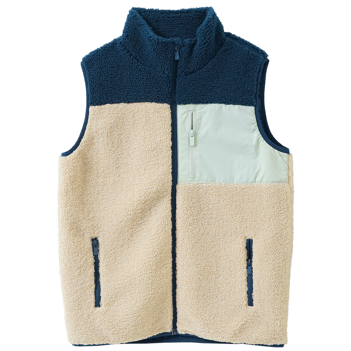 Jungen Teddyweste mit Taschen von Yigga