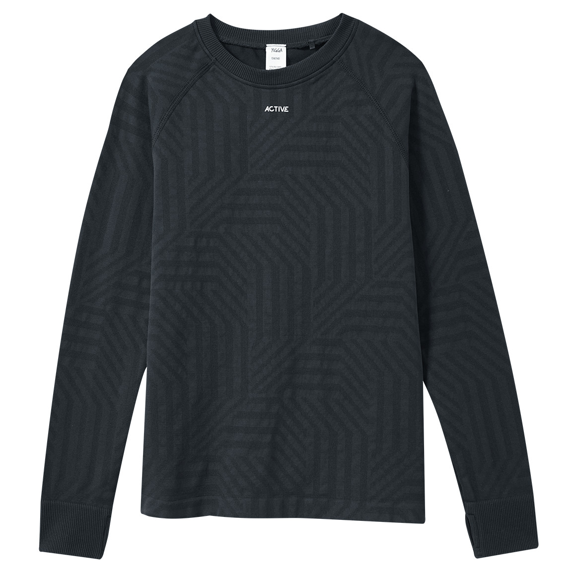 Jungen Thermo-Shirt in Seamless-Qualität von Yigga