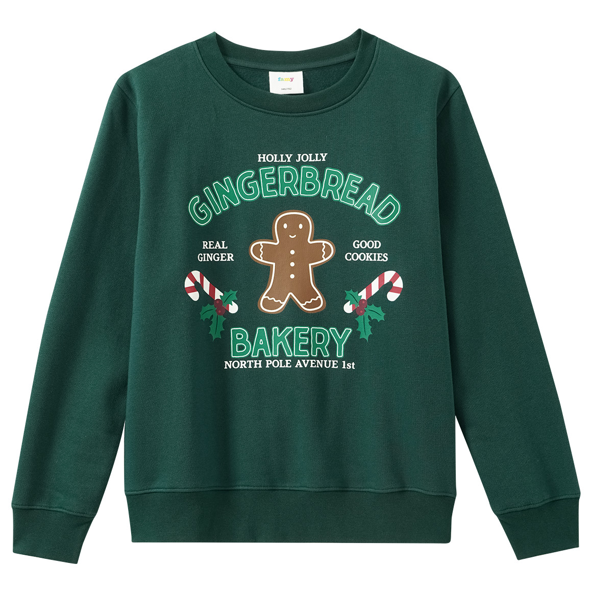 Jungen Weihnachtssweatshirt mit Print Jungen Weihnachtssweatshirt mit Print von Yigga