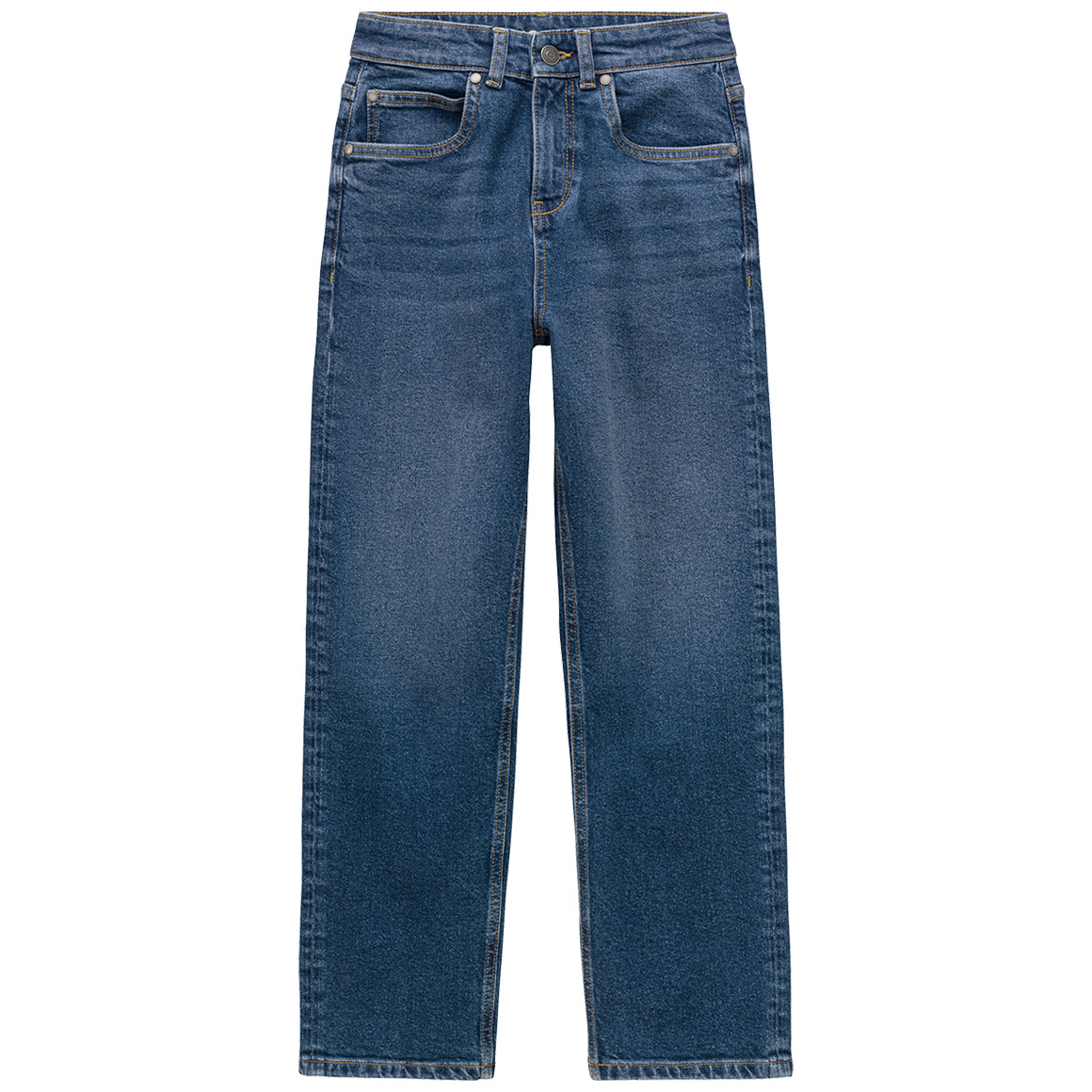Jungen Wide-Leg-Jeans mit verstellbarem Bund Jungen Wide-Leg-Jeans mit verstellbarem Bund von Yigga