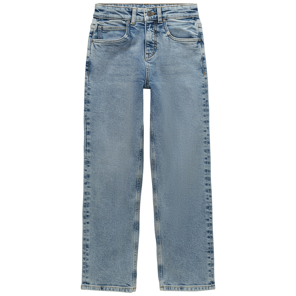 Jungen Wide-Leg-Jeans mit verstellbarem Bund Jungen Wide-Leg-Jeans mit verstellbarem Bund von Yigga
