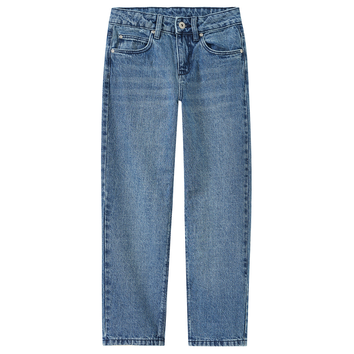 Jungen Wide-Leg-Jeans mit verstellbarem Bund Jungen Wide-Leg-Jeans mit verstellbarem Bund von Yigga