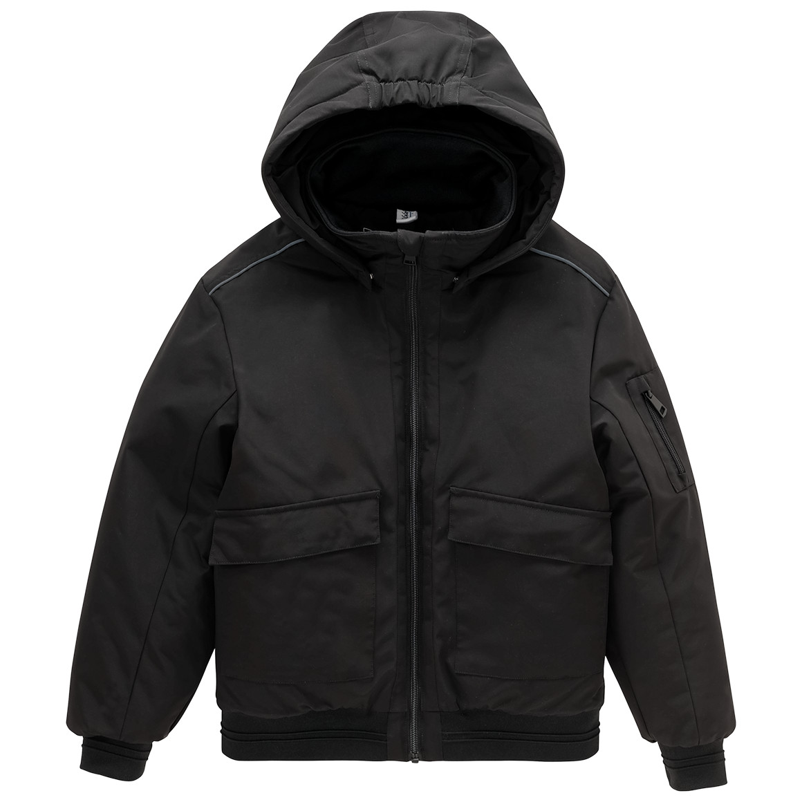 Jungen Winterjacke mit Kapuze von Yigga