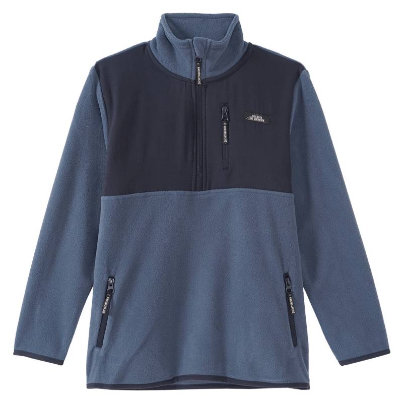 Kinder Fleecepullover mit Stehkragen von Yigga