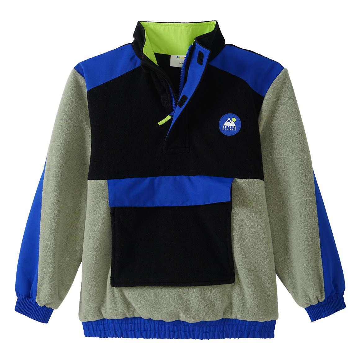 Kinder Fleecepullover mit Tasche Kinder Fleecepullover mit Tasche von Yigga