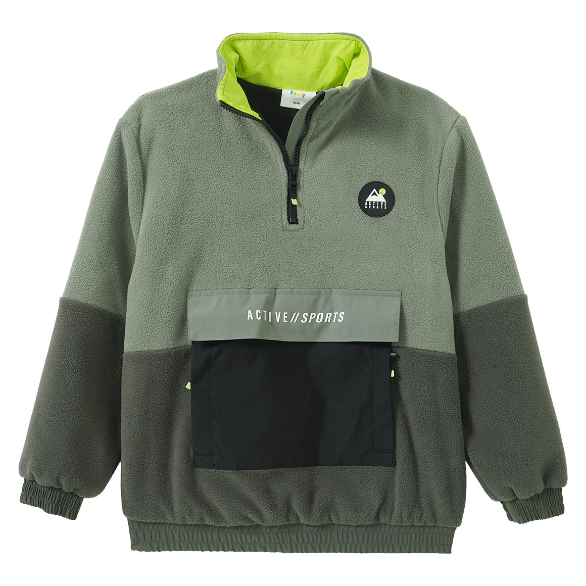 Kinder Fleecepullover mit Tasche Kinder Fleecepullover mit Tasche von Yigga