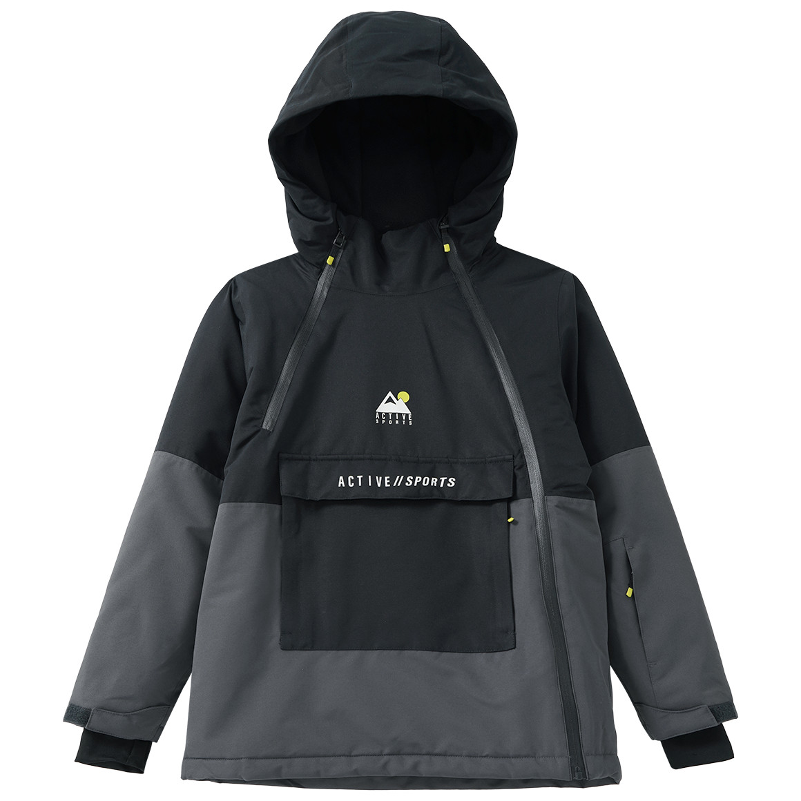 Kinder Schneejacke mit Kängurutasche Kinder Schneejacke mit Kängurutasche von Yigga