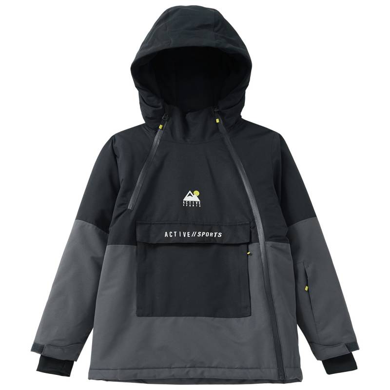 Kinder Schneejacke mit Kängurutasche Kinder Schneejacke mit Kängurutasche von Yigga