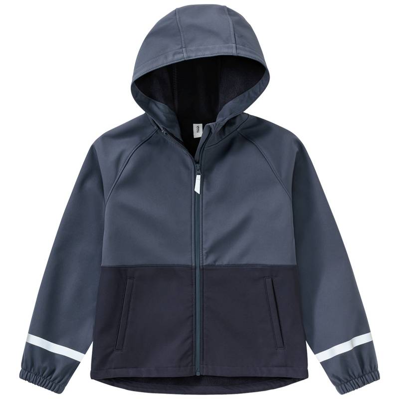 Kinder Softshelljacke mit Kapuze von Yigga