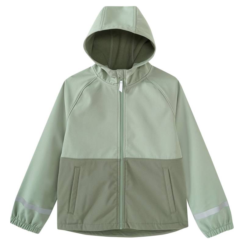 Kinder Softshelljacke mit Kapuze von Yigga