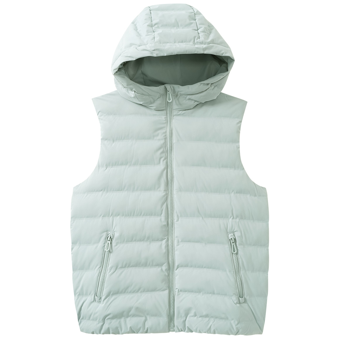 Kinder Steppweste mit Kapuze von Yigga