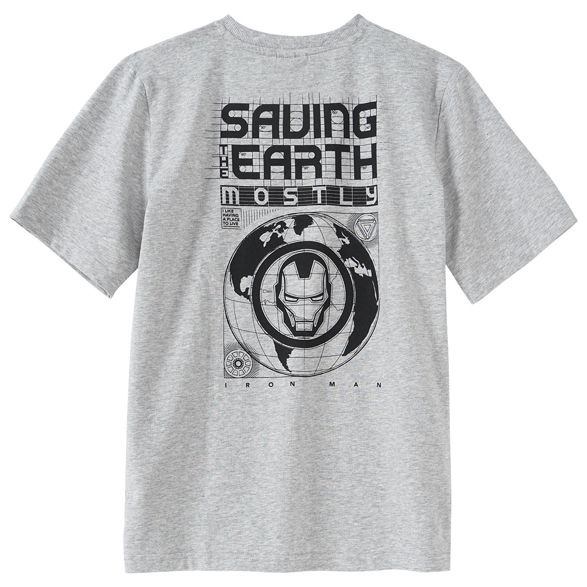 MARVEL Avengers T-Shirt mit Iron Man-Print von Yigga