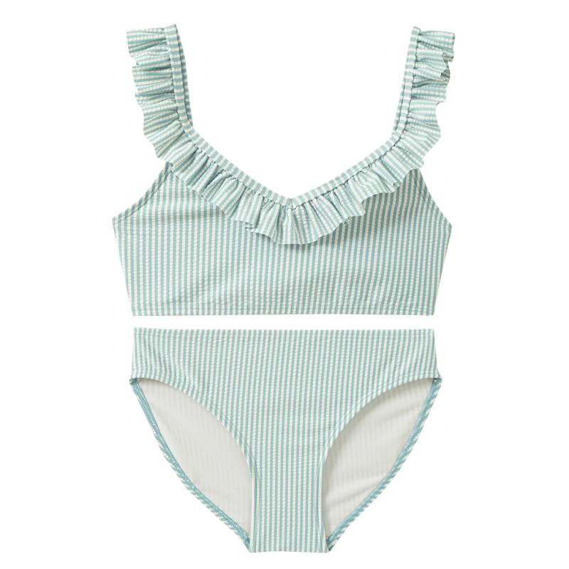 Mädchen Bikini in Seersucker-Qualität Mädchen Bikini in Seersucker-Qualität von Yigga