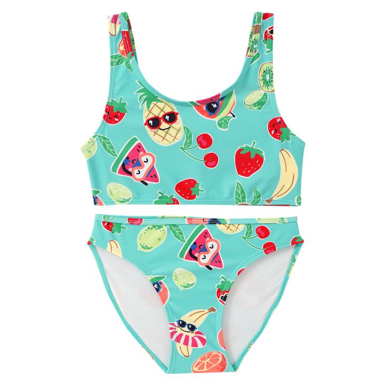 Mädchen Bikini mit Allover-Print von Yigga
