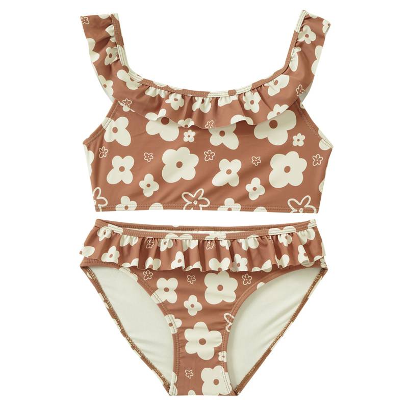 Mädchen Bikini mit Blumen-Allover Mädchen Bikini mit Blumen-Allover von Yigga