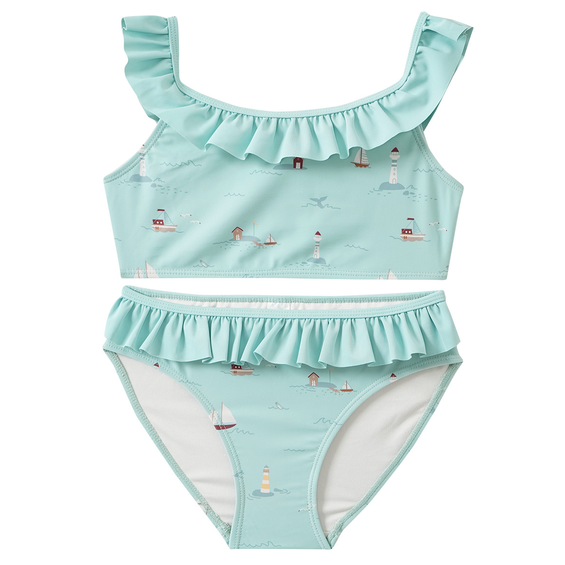 Mädchen Bikini mit Segelschiffen Mädchen Bikini mit Segelschiffen von Yigga