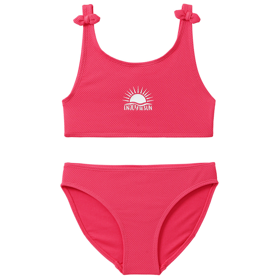 Mädchen Bikini mit gummiertem Print Mädchen Bikini mit gummiertem Print von Yigga