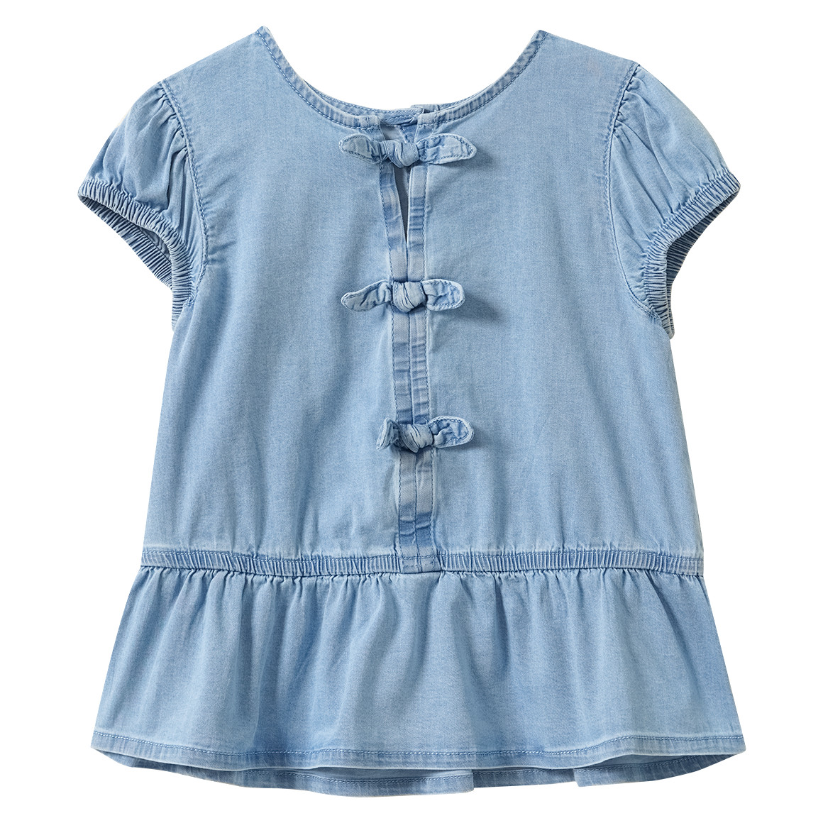 Mädchen Bluse in Denim-Optik Mädchen Bluse in Denim-Optik von Yigga