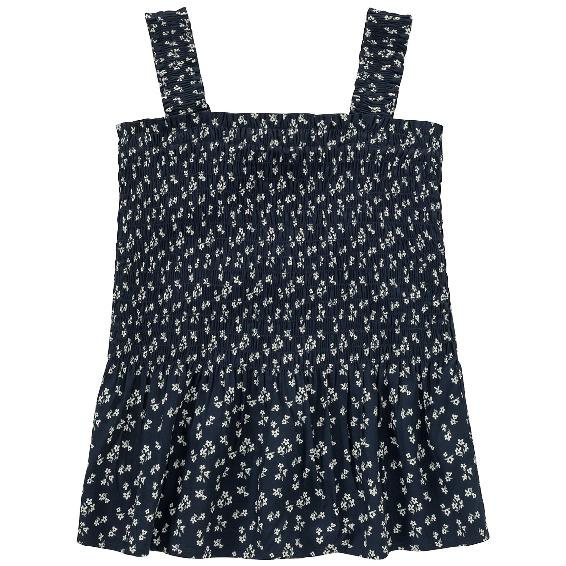 Mädchen Blusen-Top mit Blumen allover Mädchen Blusen-Top mit Blumen allover von Yigga