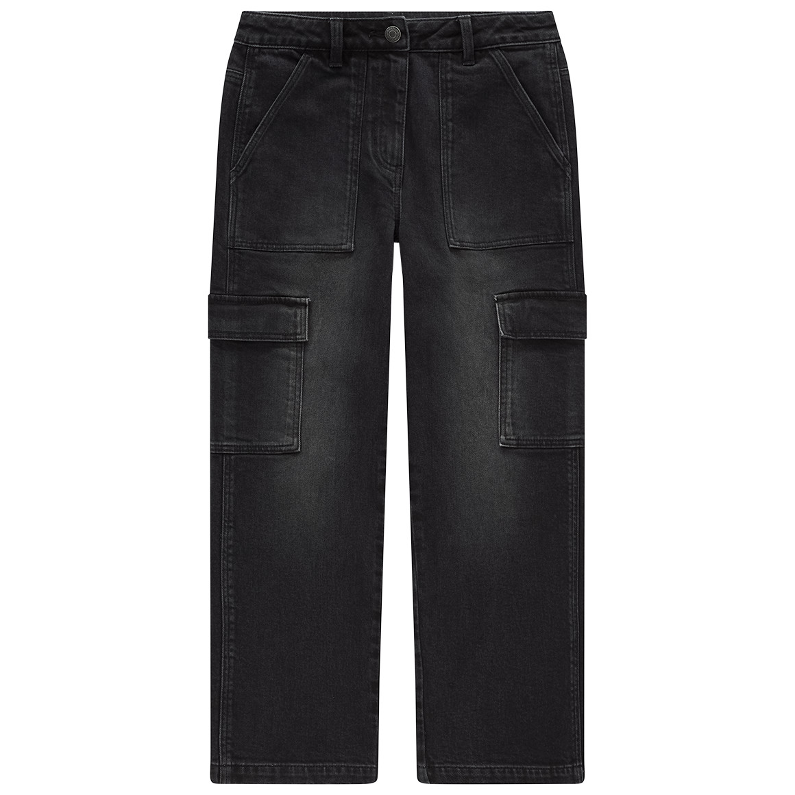 Mädchen Cargo-Jeans mit geradem Bein von Yigga
