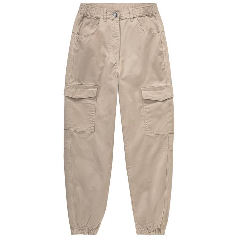 Mädchen Cargohose unifarben von Yigga