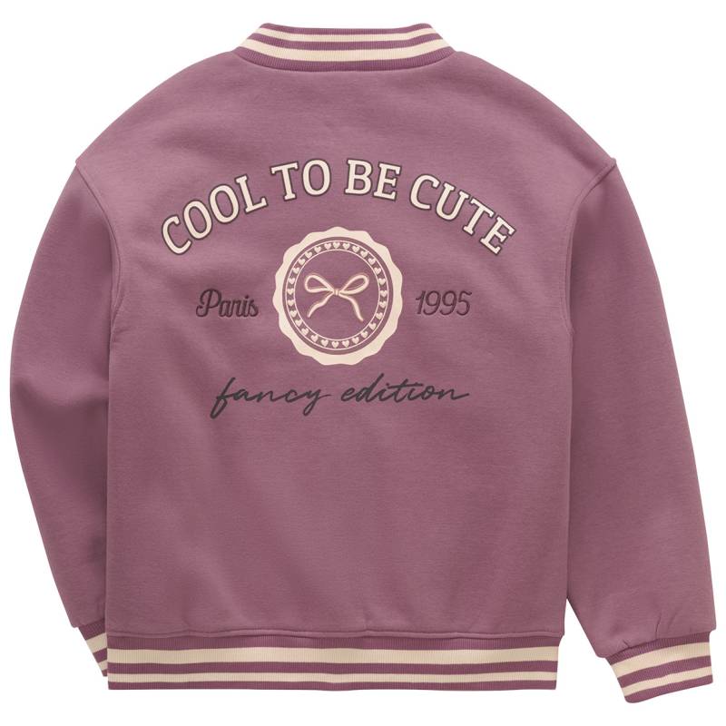 Mädchen Collegejacke mit Rücken-Print von Yigga