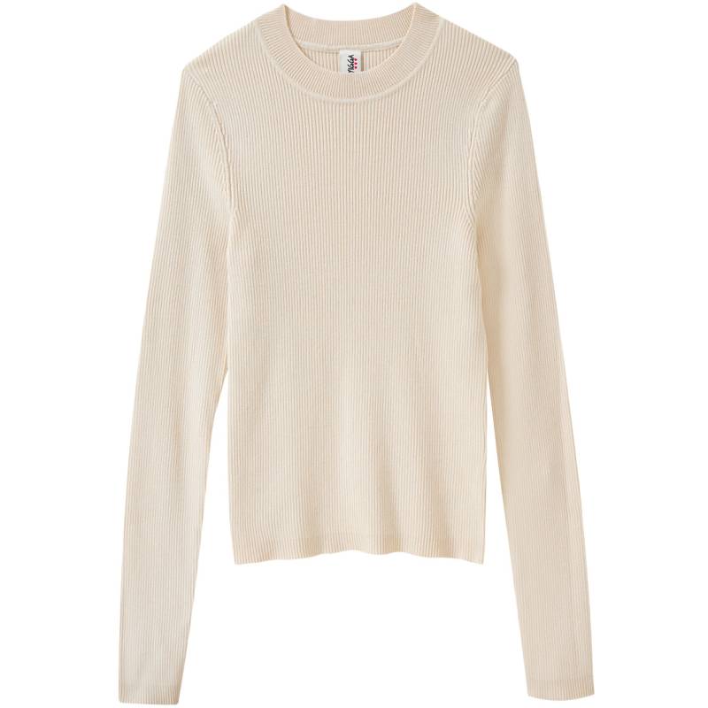 Mädchen Feinstrick-Pullover unifarben von Yigga