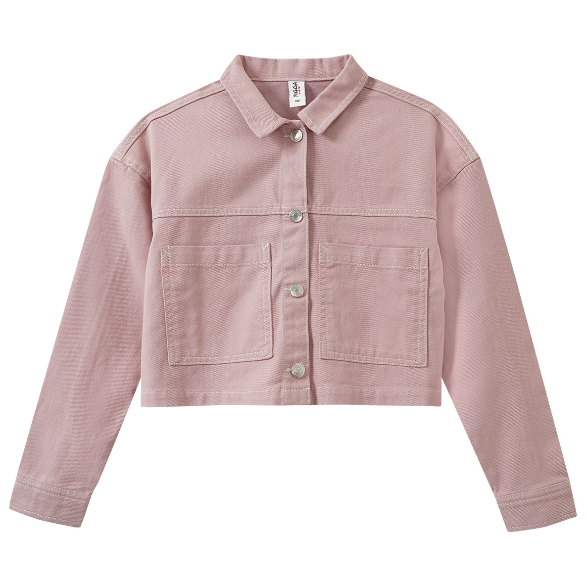 Mädchen Hemdjacke mit Druckknöpfen Mädchen Hemdjacke mit Druckknöpfen von Yigga
