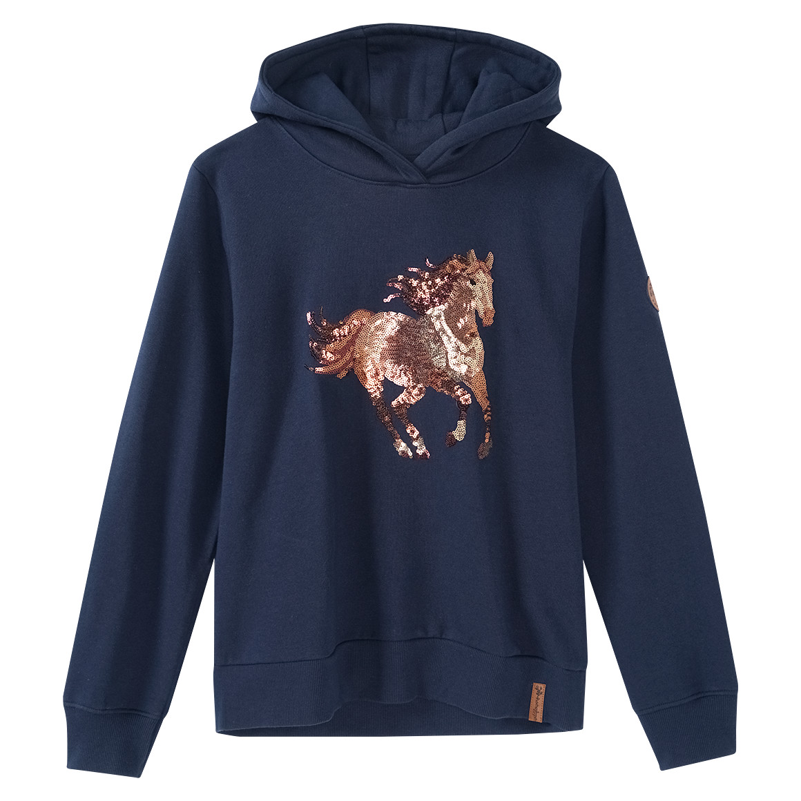 Mädchen Hoodie mit Pferde-Motiv Mädchen Hoodie mit Pferde-Motiv von Yigga